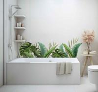 Tropische planten Badkamer sticker