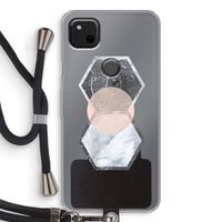 Creatieve toets: Pixel 4a Transparant Hoesje met koord