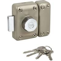 YALE - YV25BT-50 Knoop- en cilinderslot 5 pinnen diameter 23 mm - lengte 50 mm - 4 sleutels - beige
