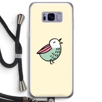 Birdy: Samsung Galaxy S8 Plus Transparant Hoesje met koord