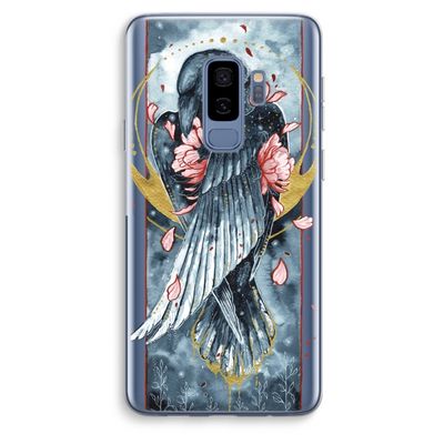 Golden Raven: Samsung Galaxy S9 Plus Transparant Hoesje