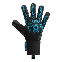 Elite Sport Neo Revolution Keepershandschoenen Zwart Blauw Turquoise