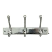 Aluminium Kapstok - 3 Haken
