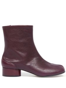 Maison Margiela bottines à bout Tabi 30 mm - Rouge