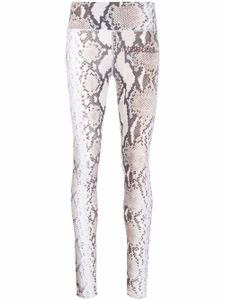 Roberto Cavalli legging à motif animalier - Tons neutres