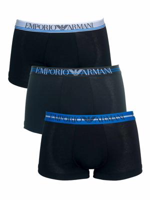 Emporio Armani - 3p Trunk - Mixed Waistband - 73320, Maat:XL