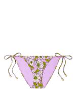 Tory Burch bas de bikini à fleurs - Violet