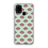 Lipjes: Samsung Galaxy M31 Transparant Hoesje