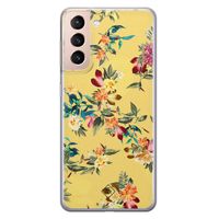 Samsung Galaxy S21 siliconen hoesje - Floral days