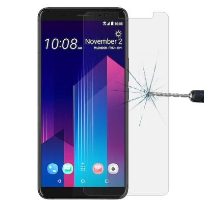 Voor HTC U11 + 0 26 mm 9H oppervlaktehardheid 2.5D gebogen rand gehard glas Screen Protector