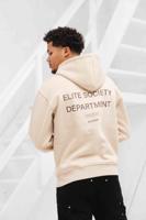 24 Uomo Elite Society Hoodie Heren Beige - Maat XL - Kleur: Beige | Soccerfanshop