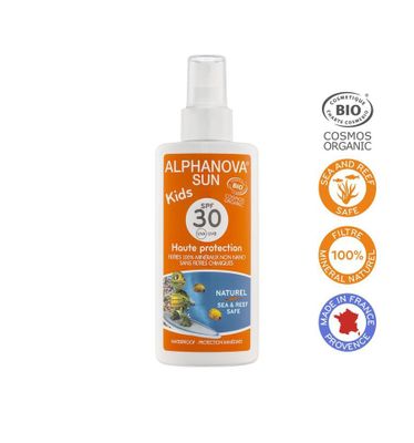 Sun bio kids spray SPF30 vegan