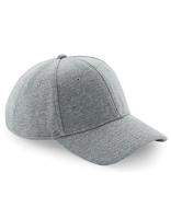 Beechfield CB677 Jersey Athleisure Baseball Cap - Heather Grey - One Size