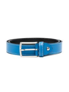 Colorichiari ceinture en cuir à boucle - Bleu