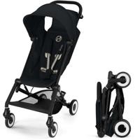 Passeggino ultracompatto CYBEX Agis - da 5 a 22 kg (da 6 mesi a 4 anni) - Passeggino leggero 6,3 kg - Compatibile con l'aereo - Magic Black