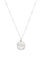 DOWER AND HALL collier Forever Hearts Talisman en argent