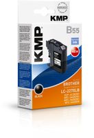KMP Inktcartridge vervangt Brother LC-227XLBK Compatibel Zwart B55 1531,4001 - thumbnail
