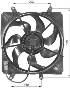 Koelventilator 47054