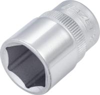 HAZET Dopsleutel 880-15 · 3/8 inch (10 mm) vierkant hol · Buiten-zeskant-tractieprofiel · SW 15 mm