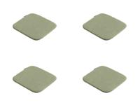Modern dining kussen ca. 40x40 cm Panama sage (4 stuks) Madison - Madison