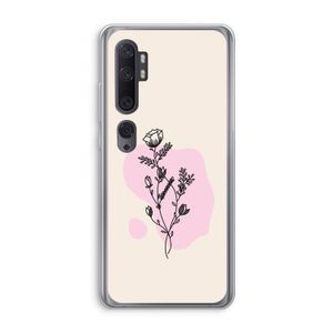 Roses are red: Xiaomi Mi Note 10 Pro Transparant Hoesje
