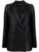 Givenchy blazer à boutonnière croisée - Bleu