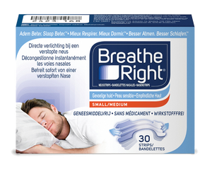 Breathe Right Neusstrips Sensitive - Small/Medium