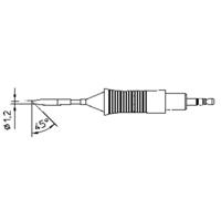 Weller RTM 012 B Soldeerpunt Ronde vorm, afgeschuind 45° Grootte soldeerpunt 1.2 mm Inhoud: 1 stuk(s)