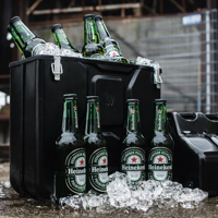 Jerrycan Giftbox 20L - Zwart - Unieke Opbergdoos - Stoere Stalen Jerrycan - Multifunctioneel Cadeau - Originele Opberger