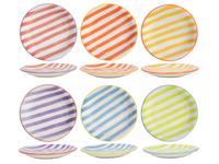 Cookinglife Ontbijtborden / Dessertborden Summer Vibes ø 19 cm - 6 stuks