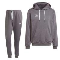 adidas Entrada 22 Sweat Hoodie Trainingspak Grijs Wit - thumbnail