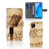Huawei P40 Lite | Telefoonhoesje met foto | Bladmuziek