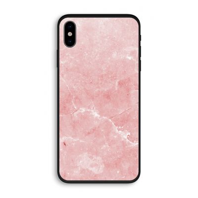 Roze marmer: iPhone X Biologisch afbreekbaar hoesje