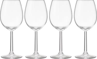 HEMA Wittewijnglazen 320ml - 4 stuks (transparant)