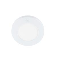 LED opbouwspot met ingebouwde bewegingssensor WIT 3Watt rond microwave sensor