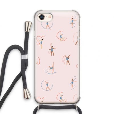 Dancing #3: iPhone 8 Transparant Hoesje met koord