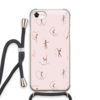 Dancing #3: iPhone 8 Transparant Hoesje met koord