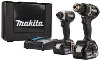 Makita DLX2189TB 18 V Combiset voor schroeven- boren en (slag)schroeven | Mtools - thumbnail