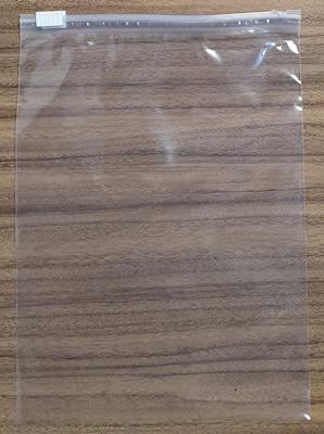 100 Ritszakken 160x220 mm 60 micron transparant