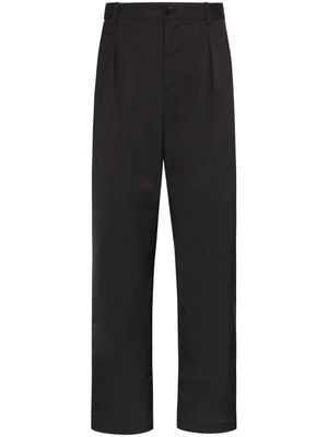 Valentino Garavani pantalon droit à pinces - Noir
