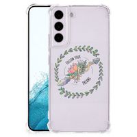 Samsung Galaxy S22 Stevig Bumper Hoesje Boho Dreams