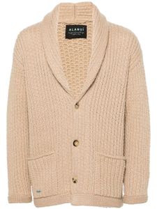 Alanui cardigan à design nervuré - Tons neutres