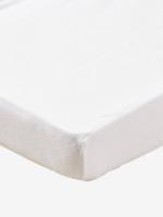 Waterdichte sponsmatrashoes met Aegis® behandeling tegen huisstofmijt wit