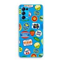 Fruitsticker: Oppo Find X3 Lite Transparant Hoesje Fruitsticker: Oppo Find X3 Lite Transparant Hoesje