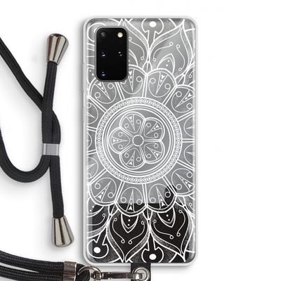 Roses Are Red: Samsung Galaxy S20 Plus Transparant Hoesje met koord