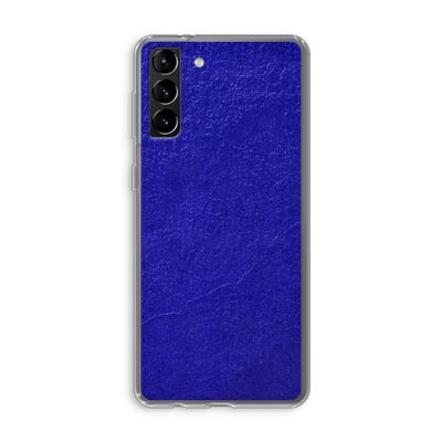 Majorelle Blue: Samsung Galaxy S21 Plus Transparant Hoesje