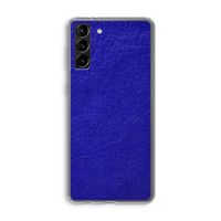 Majorelle Blue: Samsung Galaxy S21 Plus Transparant Hoesje