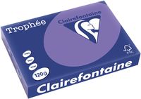 Clairefontaine Trophée Intens, gekleurd papier, A4, 120 g, 250 vel, violet - thumbnail