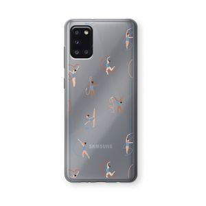 Dancing #3: Samsung Galaxy A31 Transparant Hoesje