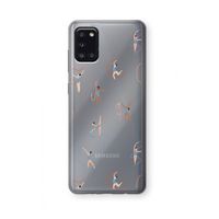Dancing #3: Samsung Galaxy A31 Transparant Hoesje